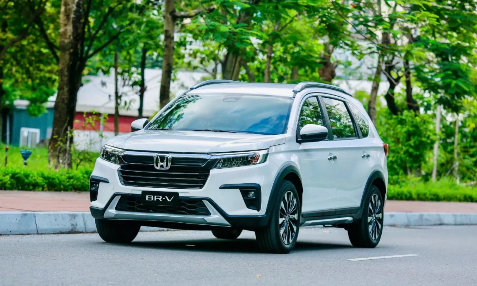 Ảnh xe Honda BR-V, mẫu MPV nhỏ bị ảnh hưởng bởi đà giảm doanh số thị trường ô tô.