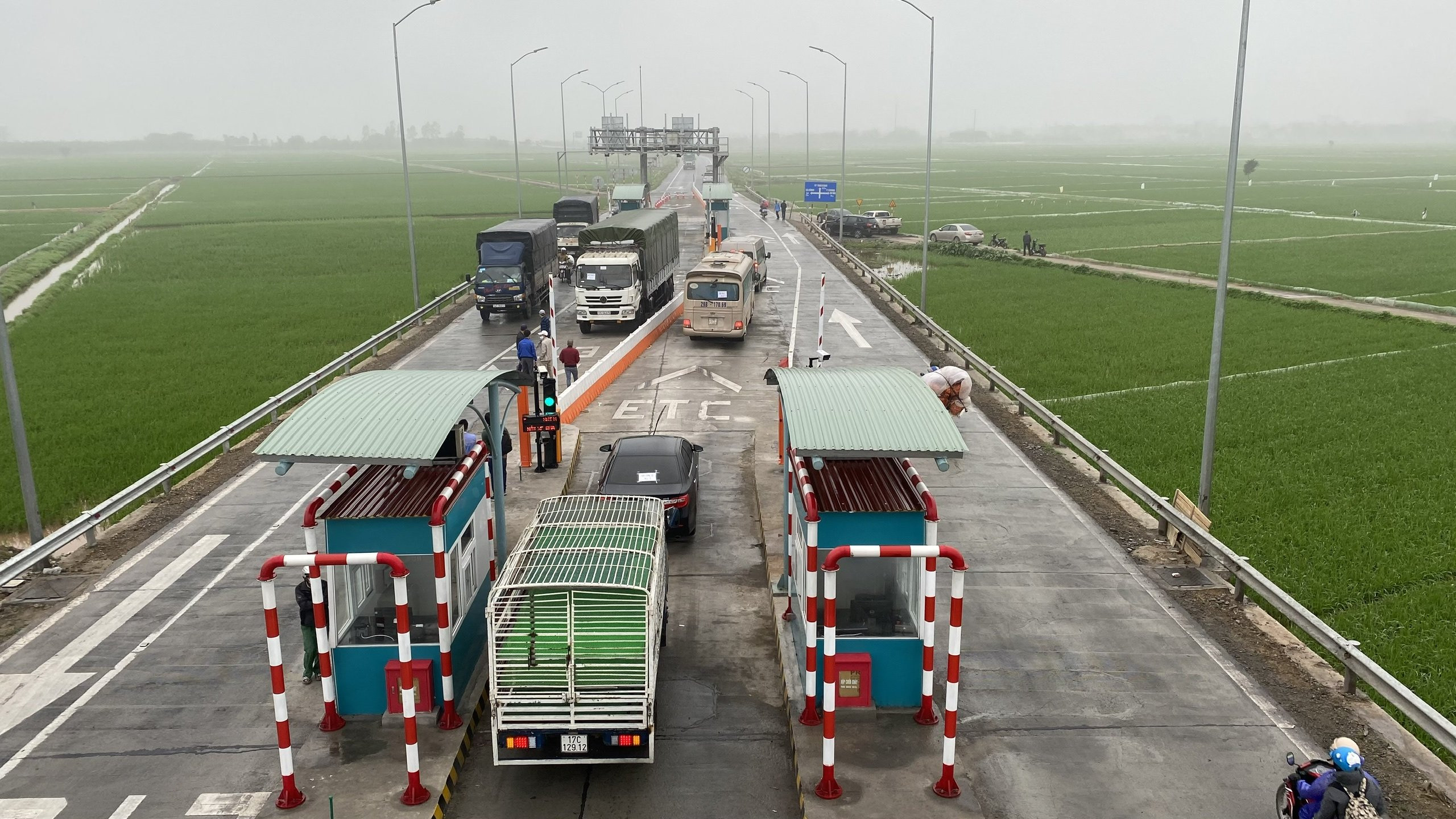 Bản đồ các trạm thu phí đường bộ chính tại Việt Nam