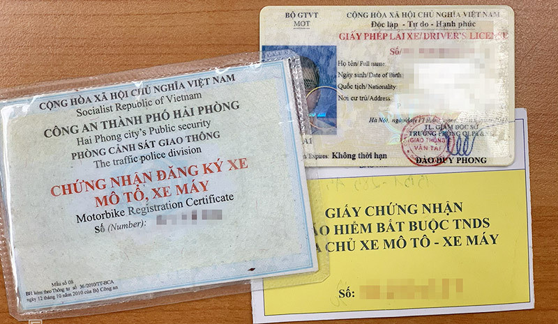Các giấy tờ cần thiết chứng minh xe chính chủ