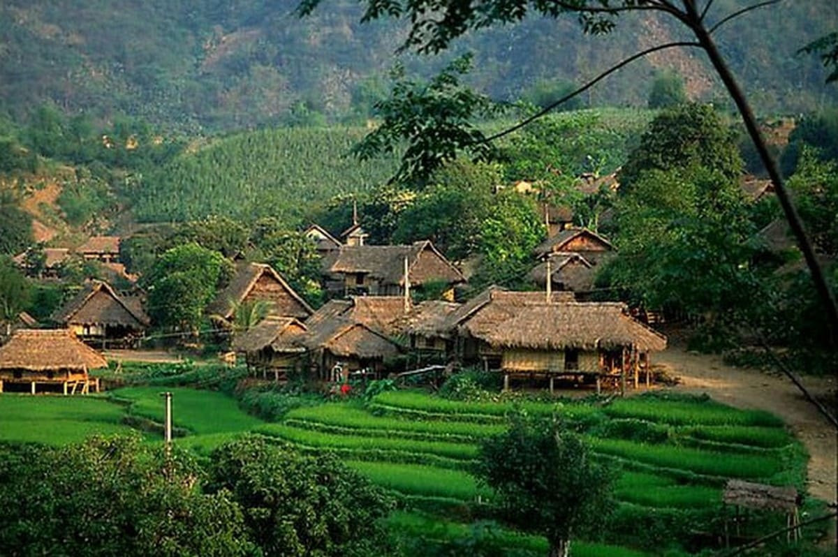 Cảnh quan thiên nhiên tươi đẹp tại Lai Châu