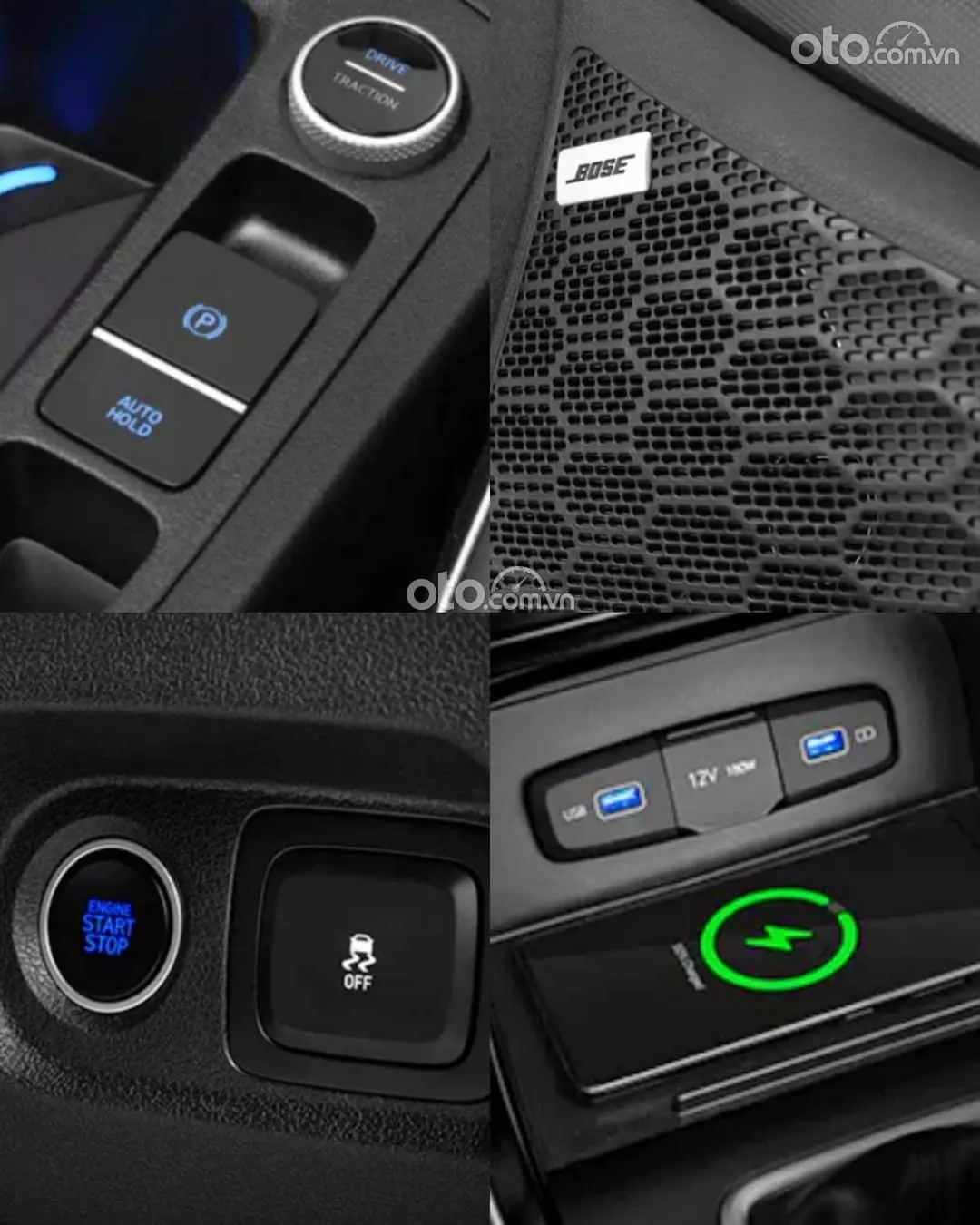 Hệ thống âm thanh 8 loa Bose trên Hyundai Creta bản Cao cấp.