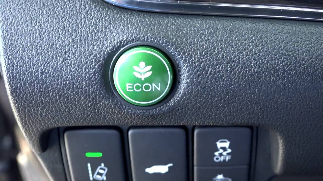 Hình ảnh minh họa biểu tượng chế độ Eco trên ô tô.