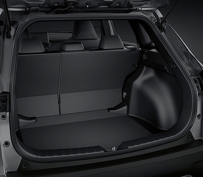 Khoang chứa đồ **xe Toyota Corolla Cross** rộng rãi