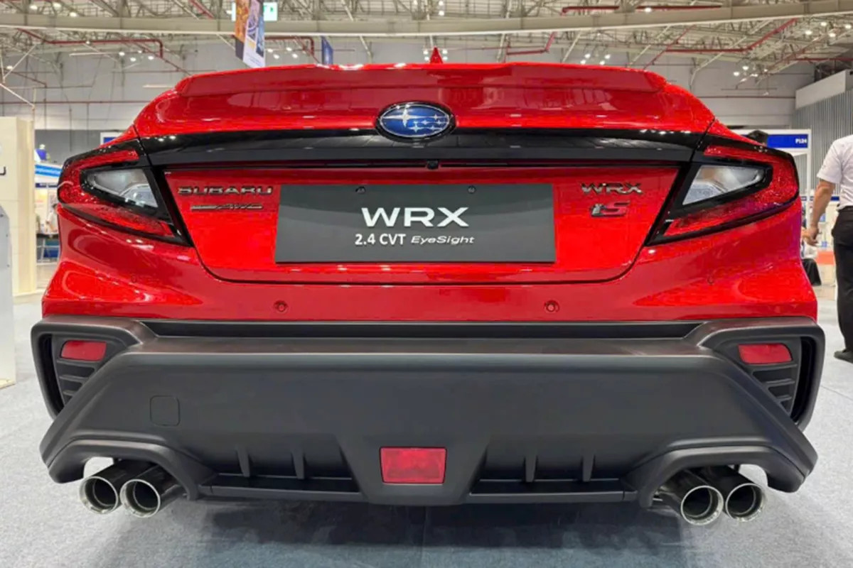 Kiểu dáng thể thao của Subaru WRX 2025
