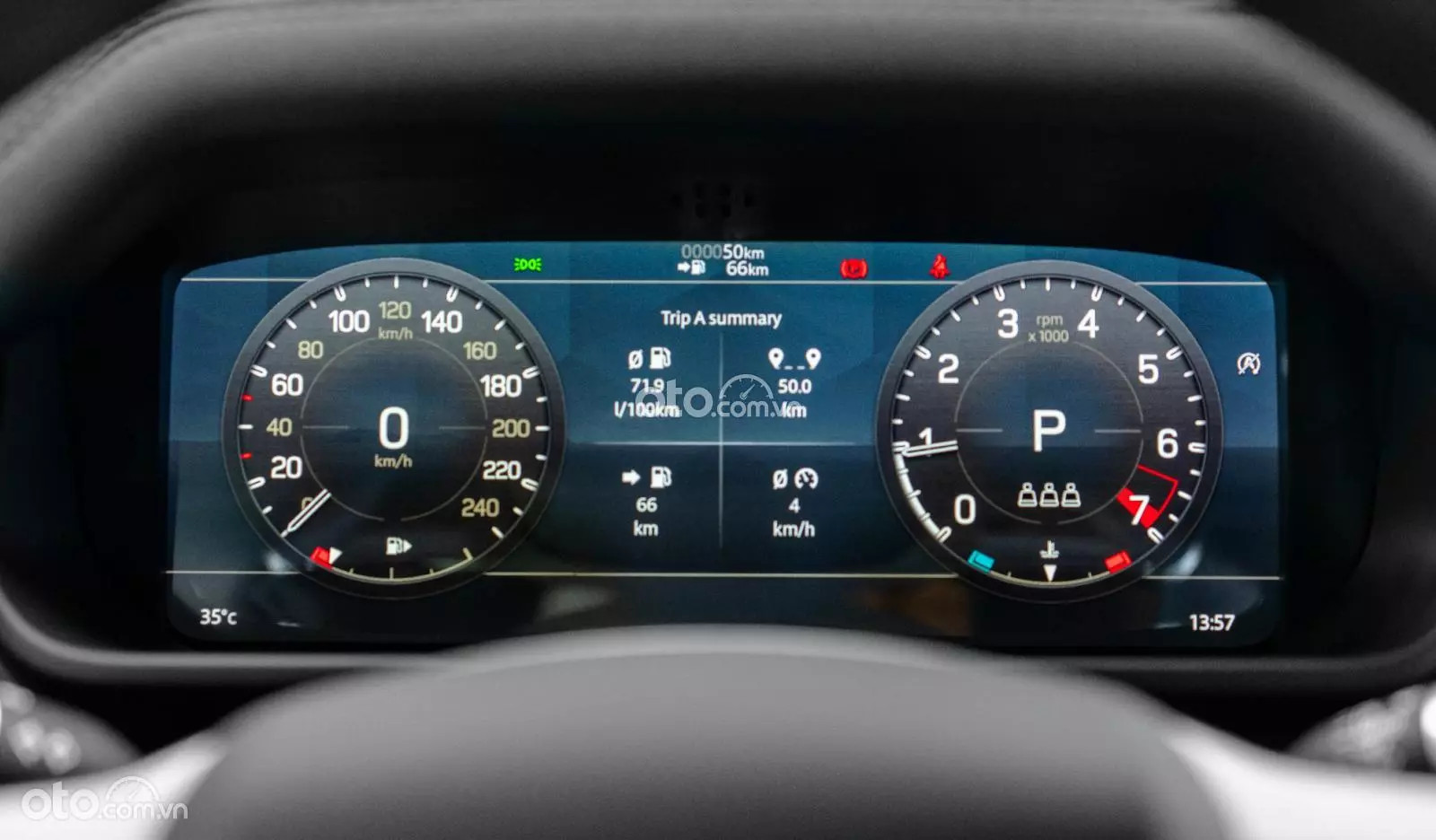 Màn hình giải trí Pivi Pro trên Land Rover Defender
