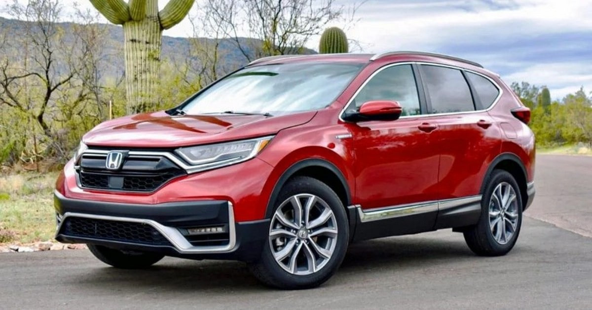 Mẫu xe Honda CR-V màu đỏ, ví dụ về xe có màu hợp mệnh Hỏa Giáp Tuất
