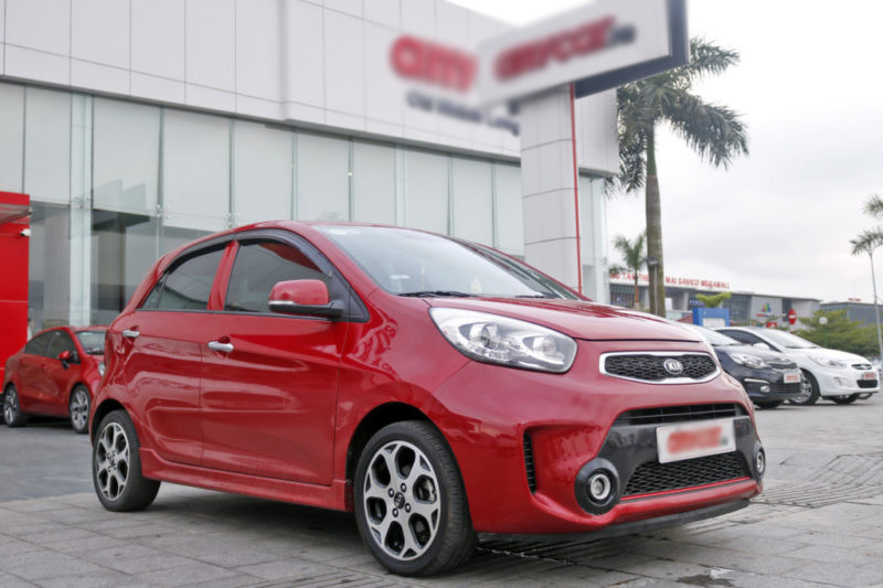 Mẫu xe Kia Morning đời thứ hai tại thị trường Việt Nam