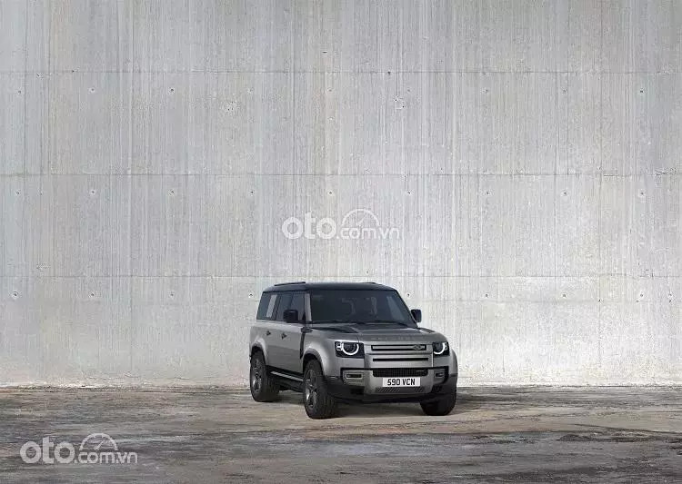 Mẫu xe Land Rover Defender với thiết kế ngoại thất đặc trưng