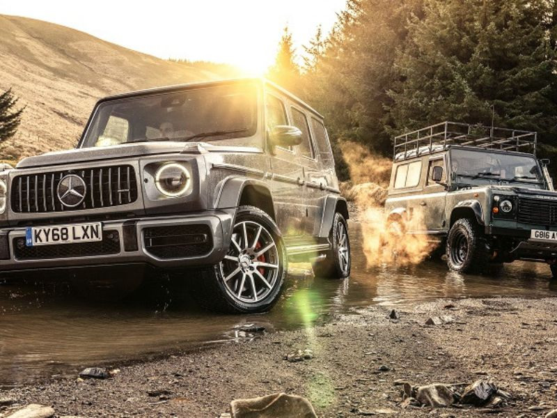 Mercedes G63 khả năng off-road
