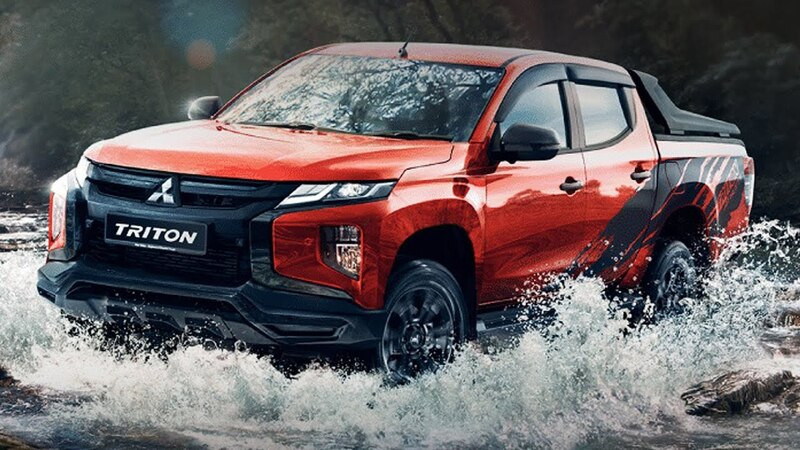 Mitsubishi Triton chinh phục địa hình, mẫu xe bán tải bền bỉ