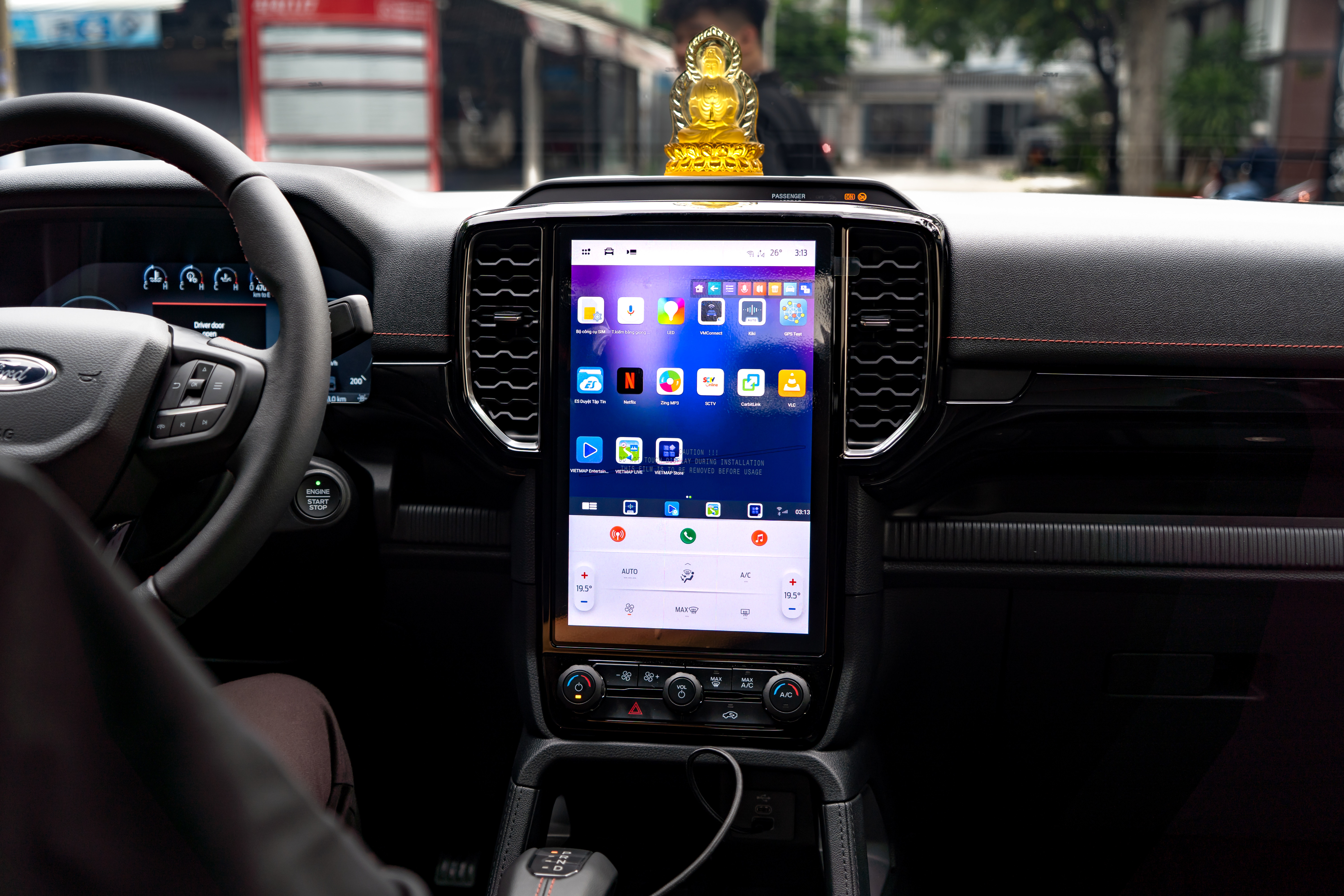 Nâng cấp màn hình Ford Ranger với Android Box mang đến trải nghiệm hiện đại