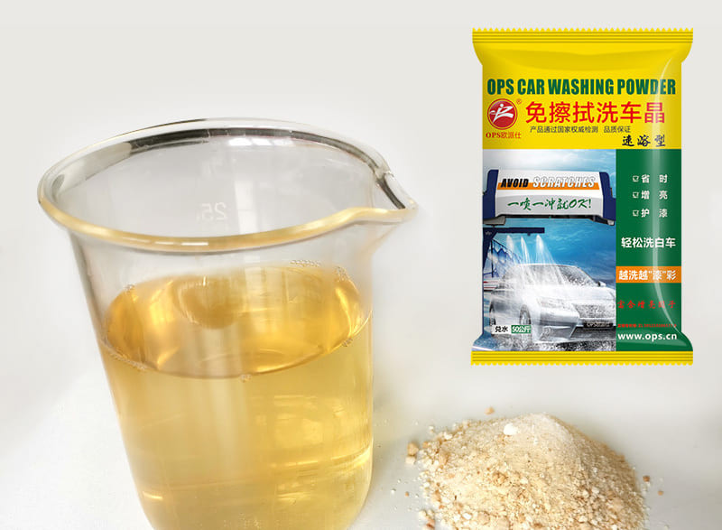 Pha chế hóa chất rửa xe không chạm đúng tỷ lệ là bước quan trọng
