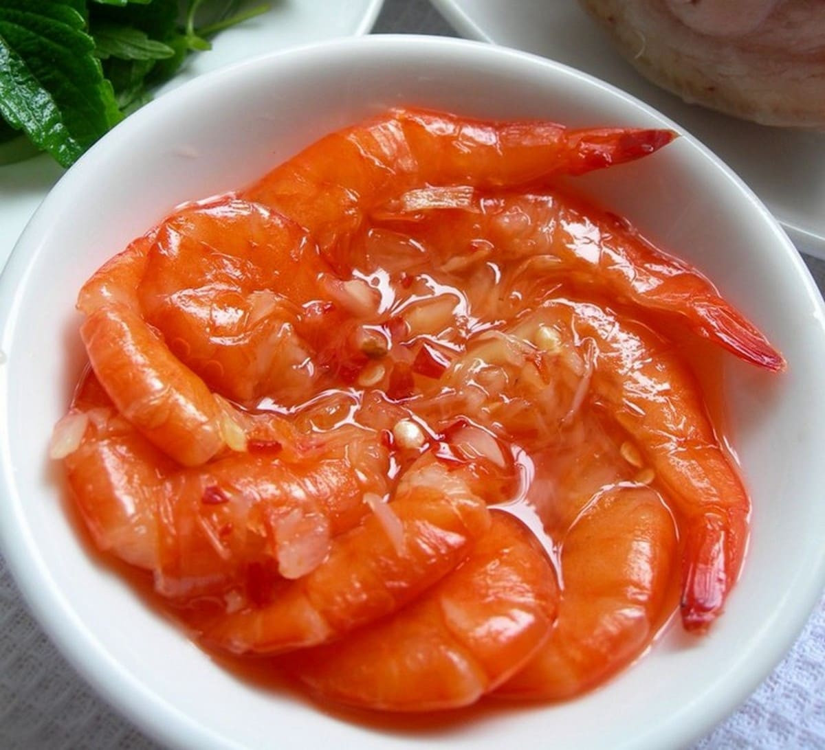 Tôm chua Ba Bể vị lạ miệng