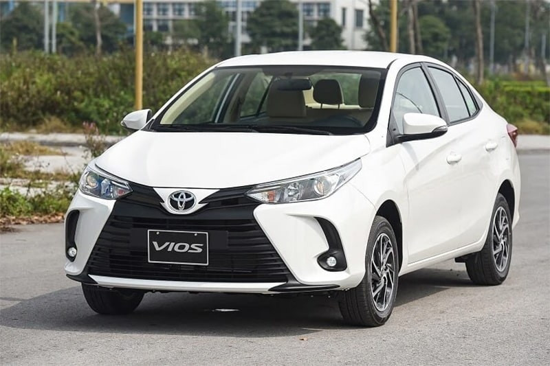 Bảng giá chi tiết các phiên bản xe Toyota Vios 2025