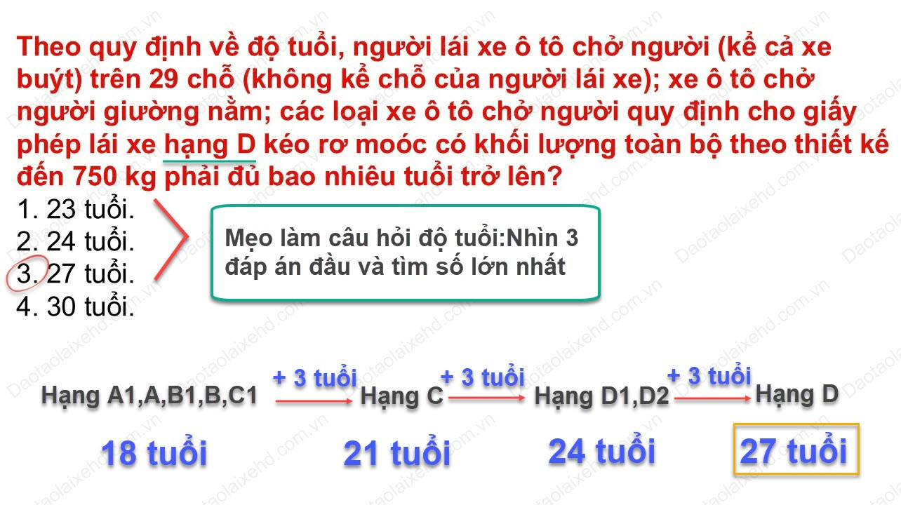 Các chủ đề ôn tập trong 600 câu lý thuyết lái xe