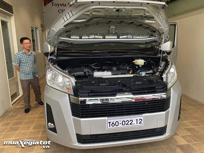 Động cơ Toyota Hiace 2022 mạnh mẽ, bền bỉ và tiết kiệm nhiên liệu