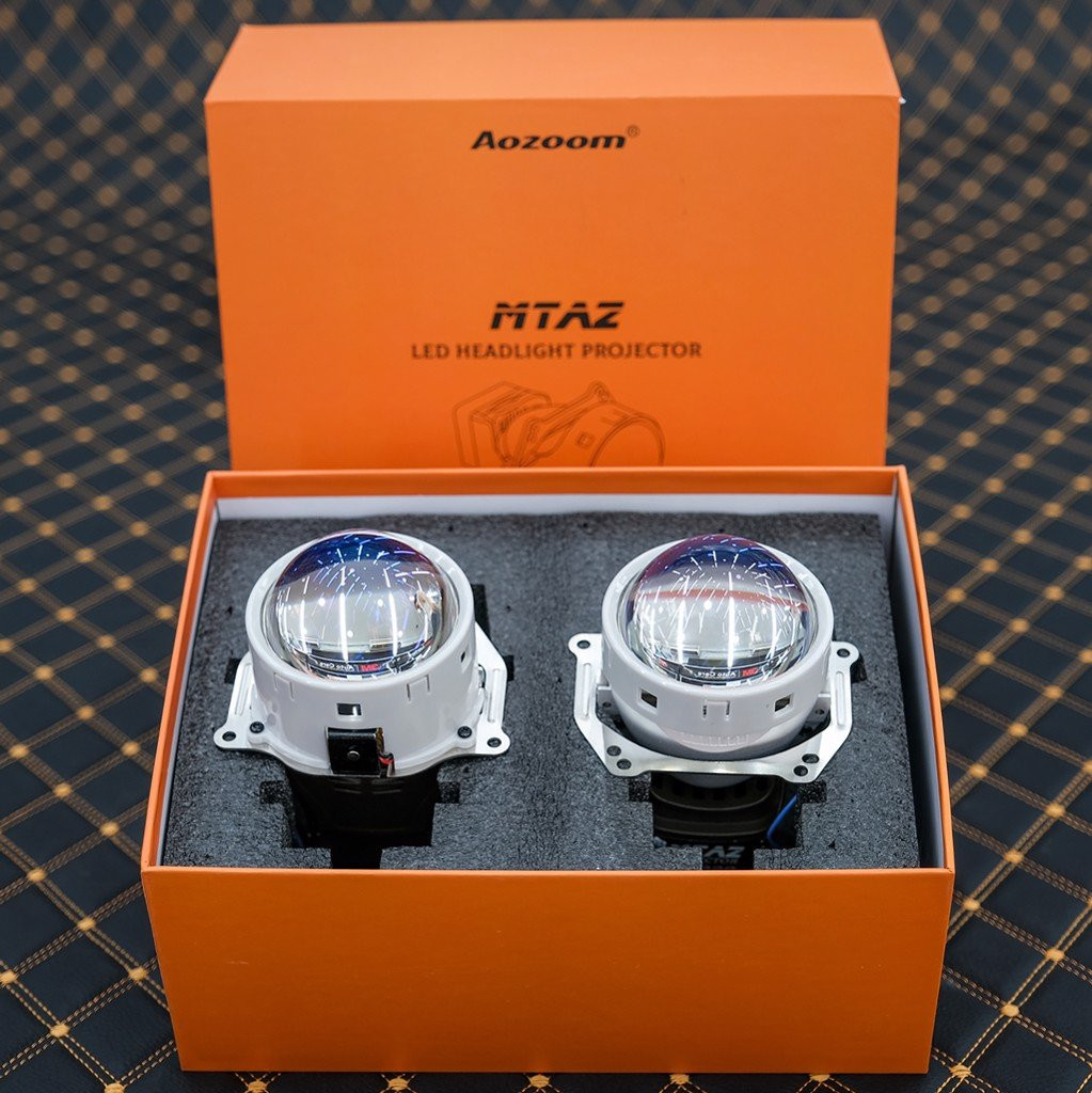 Mẫu đèn Bi Laser Aozoom MTAZ tăng sáng vượt trội cho xe Innova