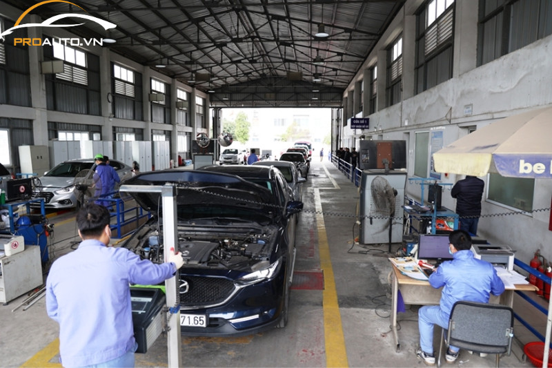 Quy trình đăng kiểm xe ô tô tại trung tâm