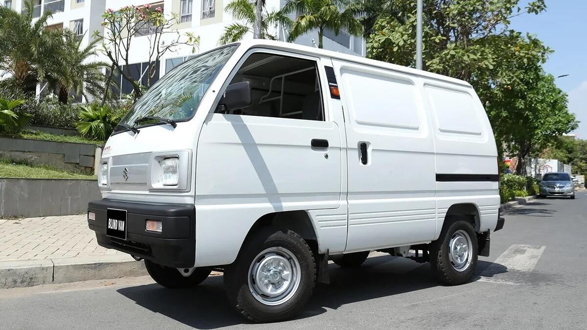 Suzuki Blind Van di chuyển linh hoạt trên đường phố, phù hợp vận tải đô thị