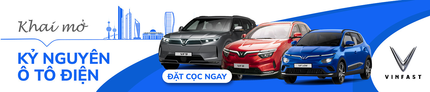 Xe điện VinFast đang sạc tại trạm sạc VinFast Hải Dương
